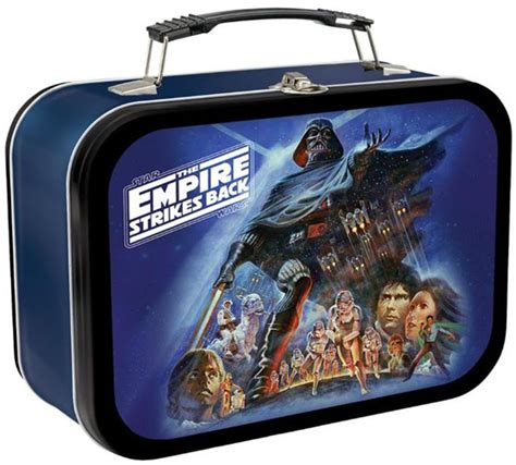 2006 empire strikes back episode v black metal lunch box|vintage empire strikes back lunch box.